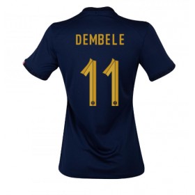 Goedkope Frankrijk Ousmane Dembele 11 Dames Thuisshirt World Cup 2022